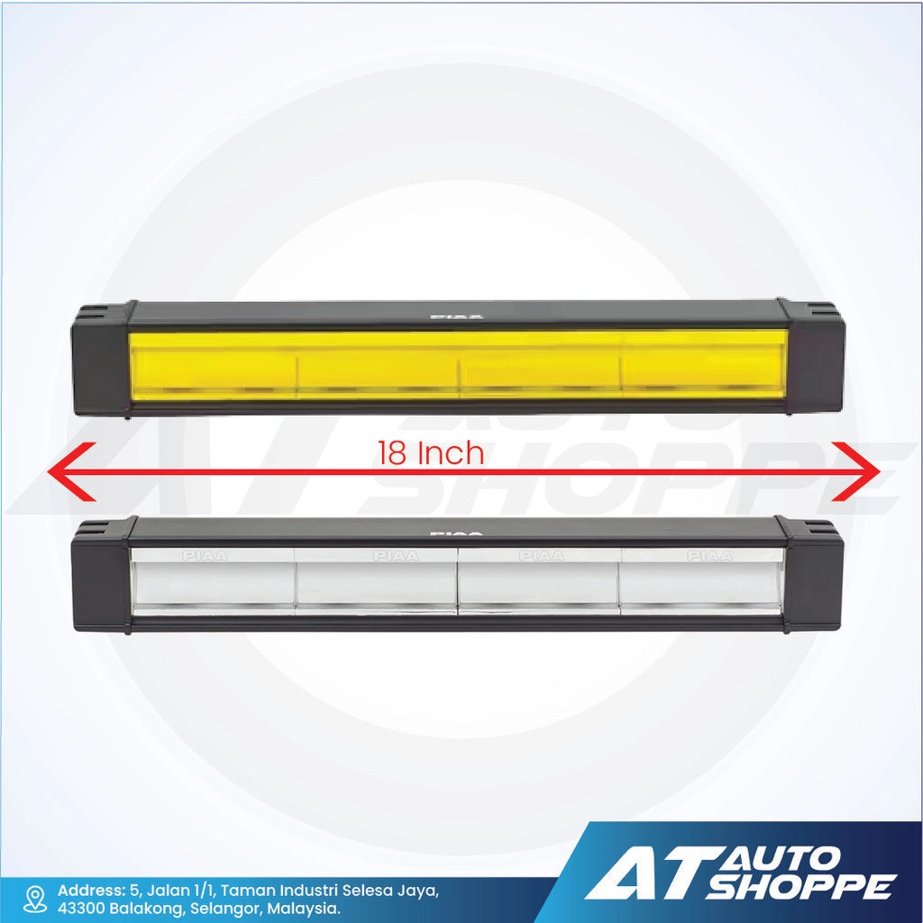 PIAA RF18 (18") RF Series Led Light Bar White / Yellow (Product of Japan)