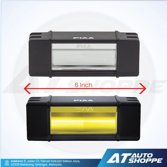 PIAA RF6 (6") RF Series Led Light Bar White / Yellow (Product of Japan)