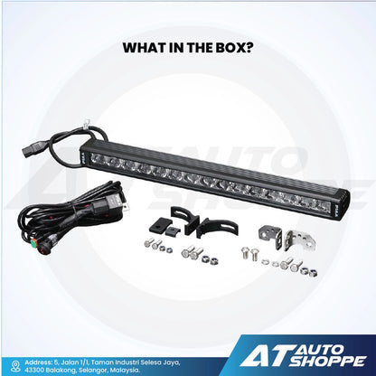 PIAA S-RF30 (30") White LED Light Bar Combo Beam (Product of Japan)
