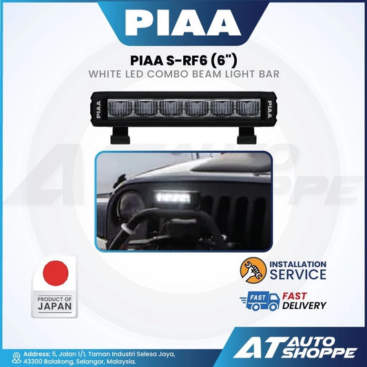 PIAA S-RF6 LED 6" Light Bar Combo Beam (Product of Japan)