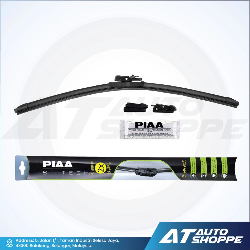 PIAA wiper blade set with packaging on a white background
