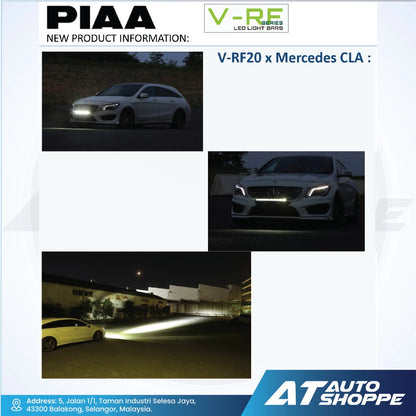 PIAA V-RF20 (20") LED Light Bar Driving Beam (Product of Japan)