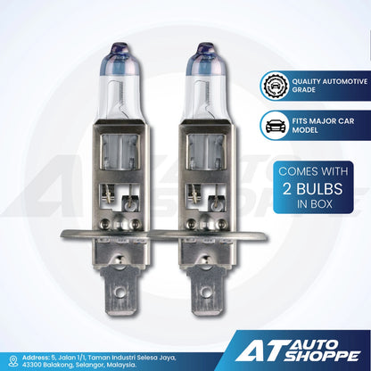 Philips X-treme Vision Plus Headlight Bulbs 3500K H1 (1 pair)