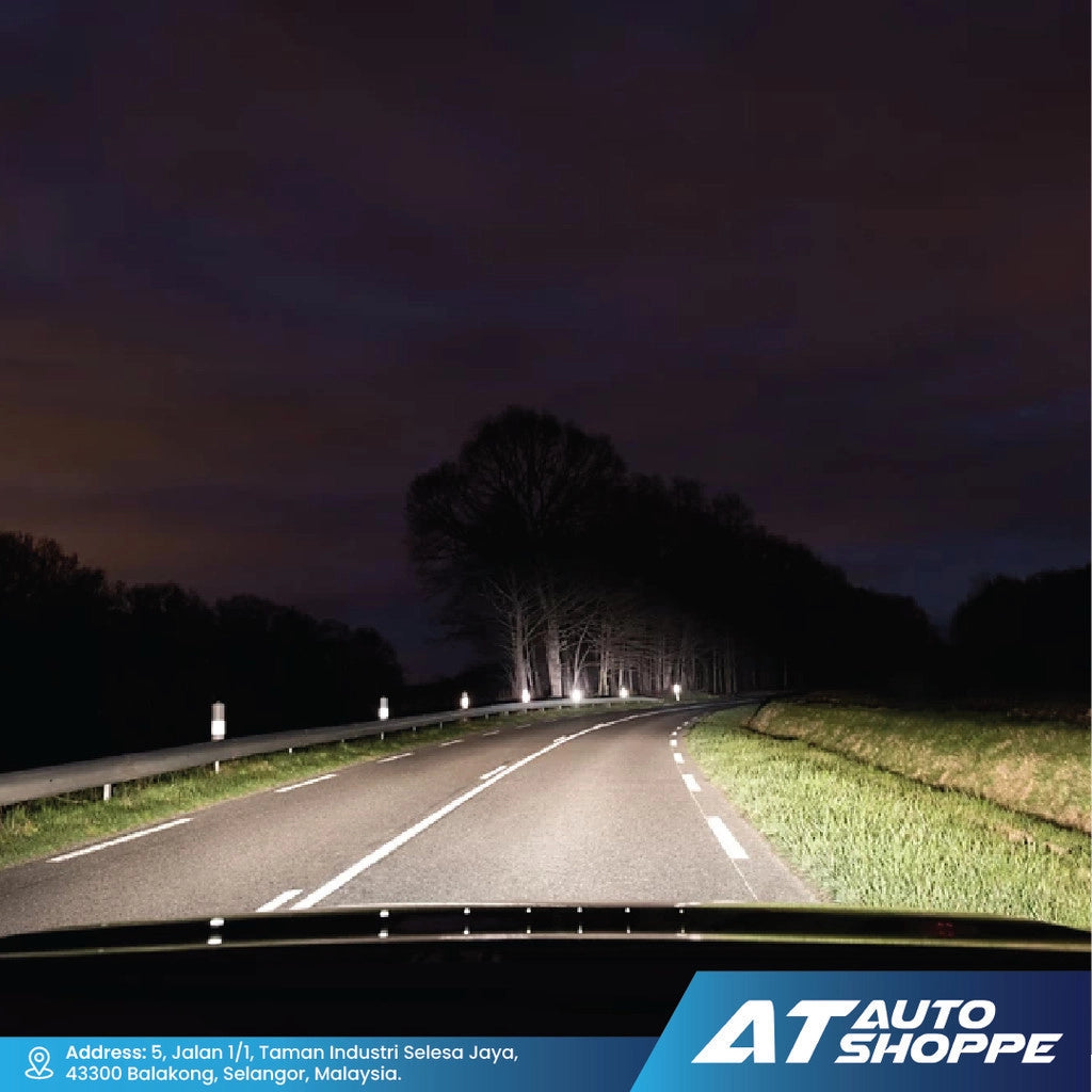 Philips X-treme Vision Plus Headlight Bulbs 3500K H1 (1 pair)