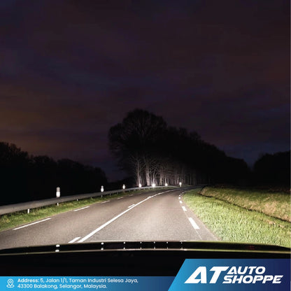 Philips X-treme Vision Plus Headlight Bulbs 3500K H1 (1 pair)