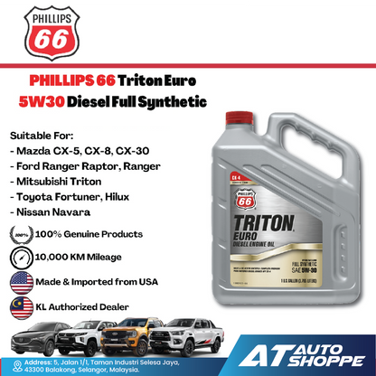 Phillips 66 Triton Euro 5W30 (3.785L)