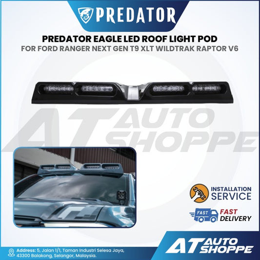 Predator Eagle LED Roof Light  for Ford Ranger Next Gen T9 XLT Wildtrak Raptor V6