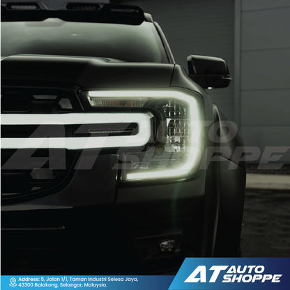 Predator Night Hawk LED Grille with LED Surround for Ford Ranger & Everest Next Gen 2022-Current
