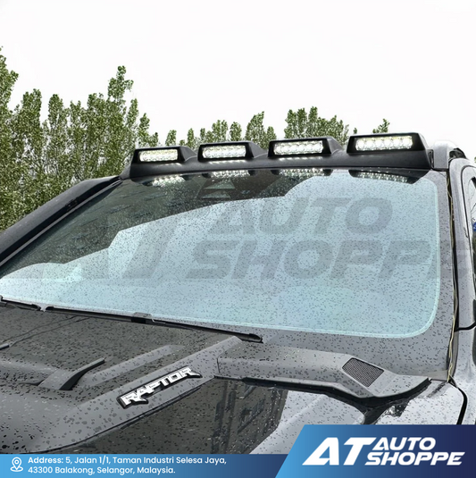 Predator Night Hawk Style Roof LED for Ford Ranger Next Gen T9 XLT Wildtrak Raptor V6