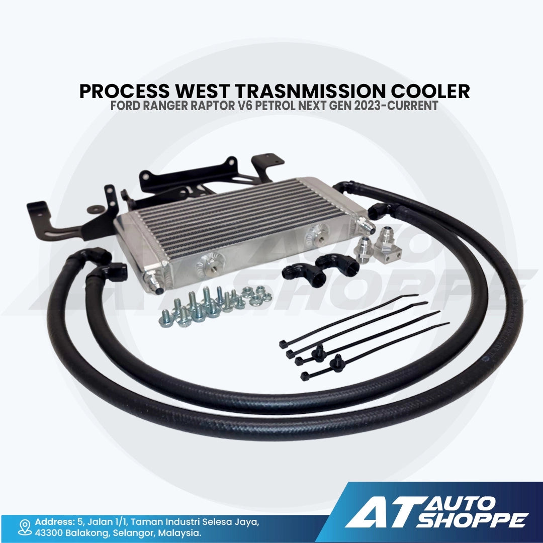 Process West Transmission Cooler Kit for Ford Ranger Raptor V6 Petrol Next Gen 2023-Current