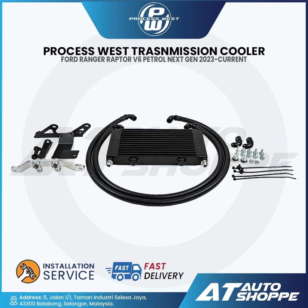 Process West Transmission Cooler Kit for Ford Ranger Raptor V6 Petrol Next Gen 2023-Current