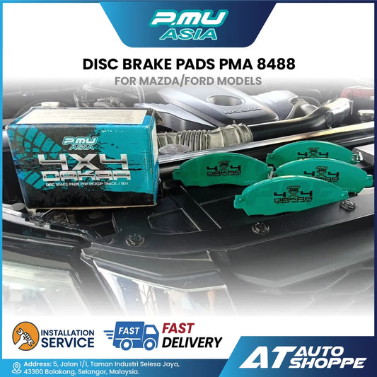 Project Mu Asia Brake Pad PMA 8488 For Mazda/Ford