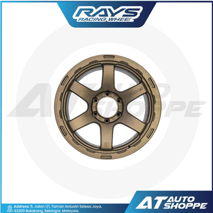 RAYS GramLights 57DR-X HD Size 18x9 ET0 6x139.7 Dark Bronze (1 Piece)