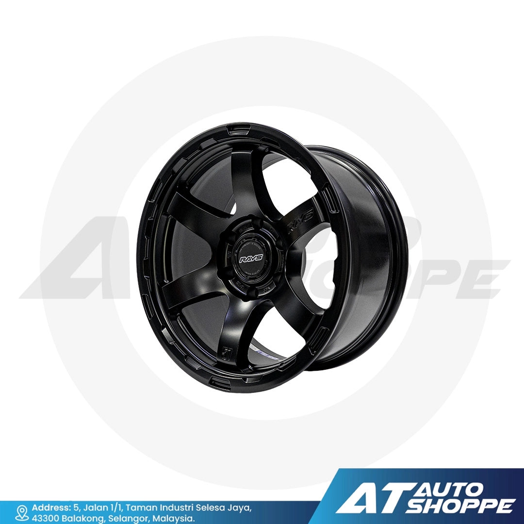 RAYS GramLights 57DR-X HD Size 18x9 ET0 6x139.7 Satin Black (1 Piece)
