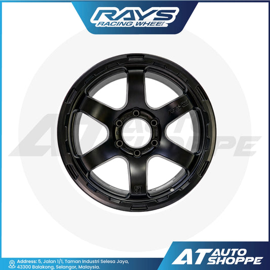 RAYS GramLights 57DR-X HD Size 18x9 ET0 6x139.7 Satin Black (1 Piece)