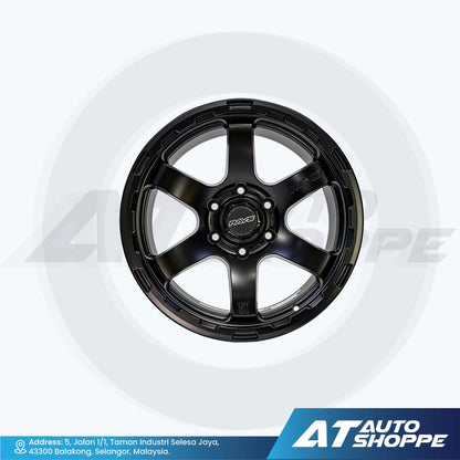 RAYS GramLights 57DR-X HD Size 18x9 ET0 6x139.7 Satin Black (1 Piece)
