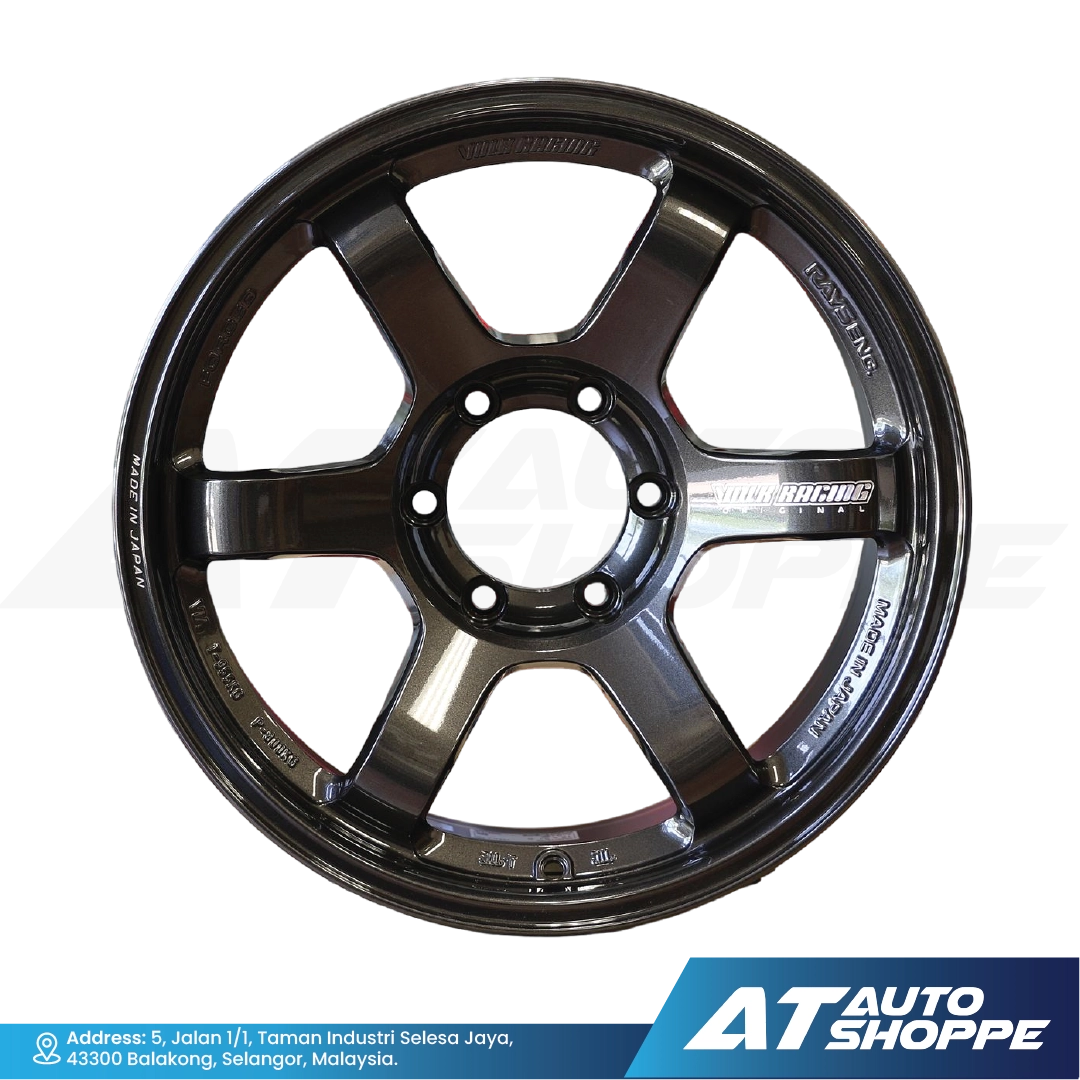 RAYS TE37-Gun Metal 18x10 ET0 6x139.7 Wheel (1 Piece)