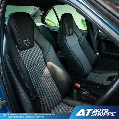 Installation of Recaro front seats