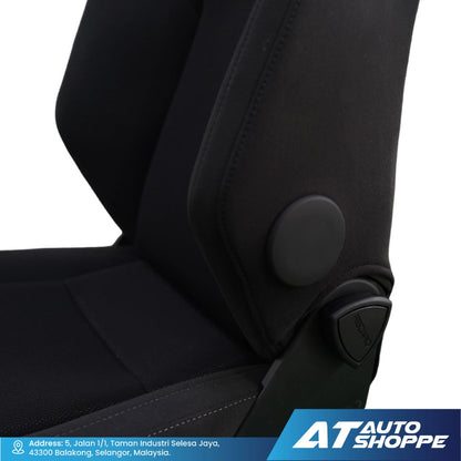 Recaro Sport Seat SR-C BK100 Black & Black Bucket Seat