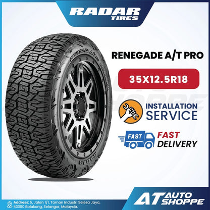 Radar Renegade A/T Pro R18 All-Terrain Tyre (1 Tire)