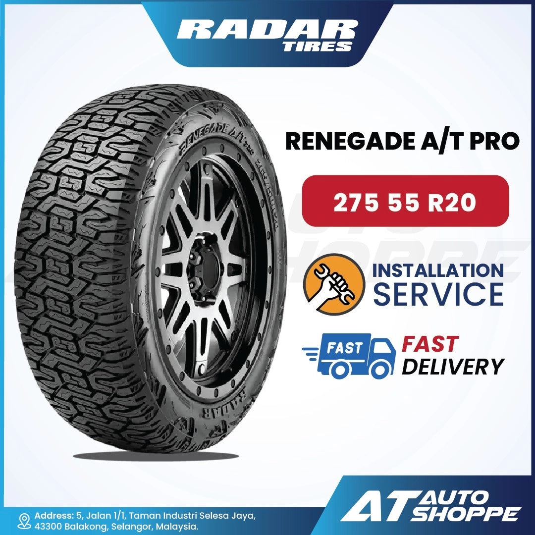 Radar Renegade A/T Pro R20 All-Terrain Tyre (1 Tyre)