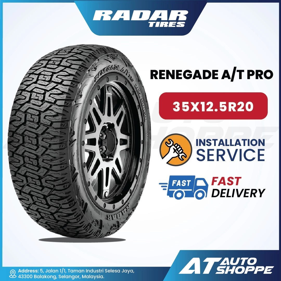 Radar Renegade A/T Pro R20 All-Terrain Tyre (1 Tyre)
