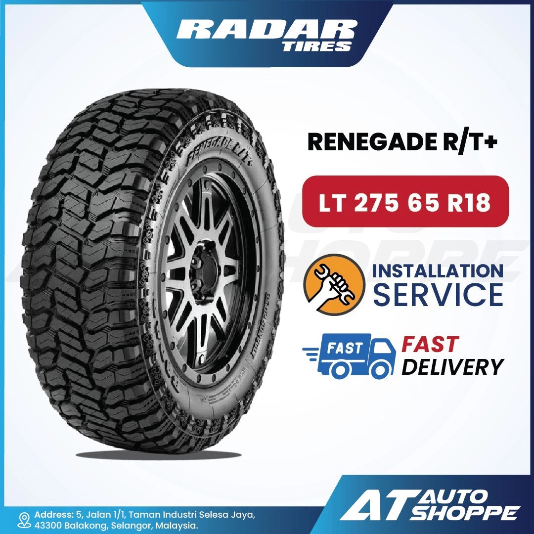 Radar Renegade R/T+ 18 Inch Rugged Terrain Tyre (1 Tire)