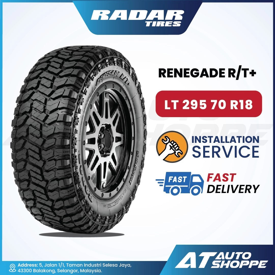 Radar Renegade R/T+ 18 Inch Rugged Terrain Tyre (1 Tire)
