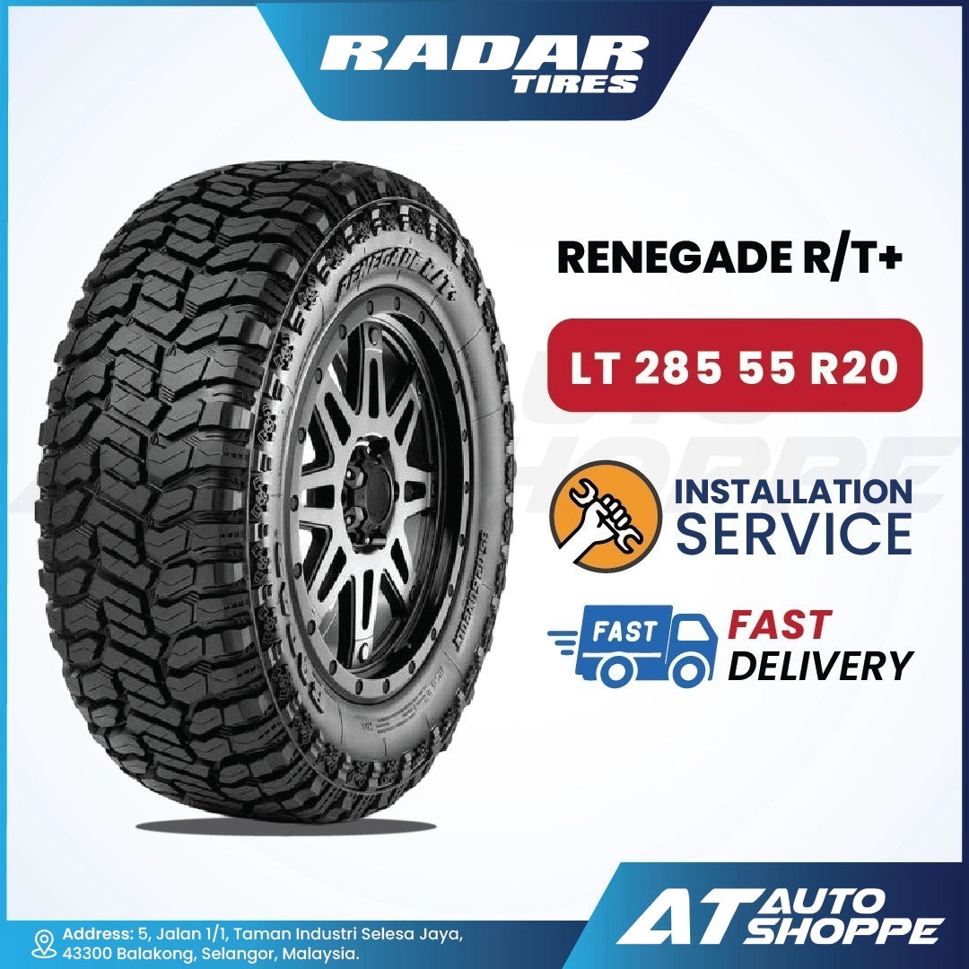 Radar Renegade RT+ 20 Inch Rugged Terrain Tyre (1 Tire)