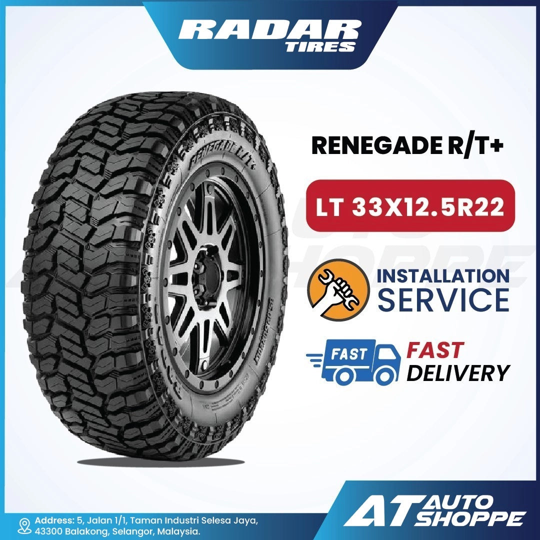 Radar Renegade R/T+ 22 Inch Rugged Terrain Tyre (1 Tire)