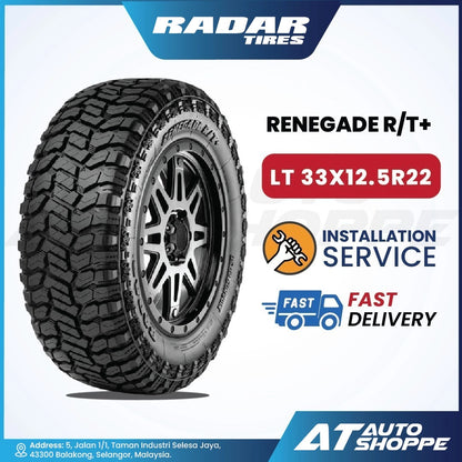 Radar Renegade R/T+ 22 Inch Rugged Terrain Tyre (1 Tire)