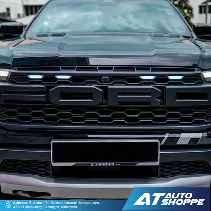 Raptor Honeycomb V2 Grille with LED Lights for Ford Ranger Raptor 3.0 V6 Next Gen