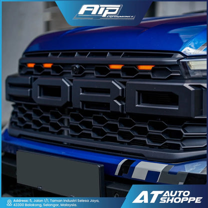 Raptor Honeycomb V2 Grille with LED Lights for Ford Ranger Raptor 3.0 V6 Next Gen