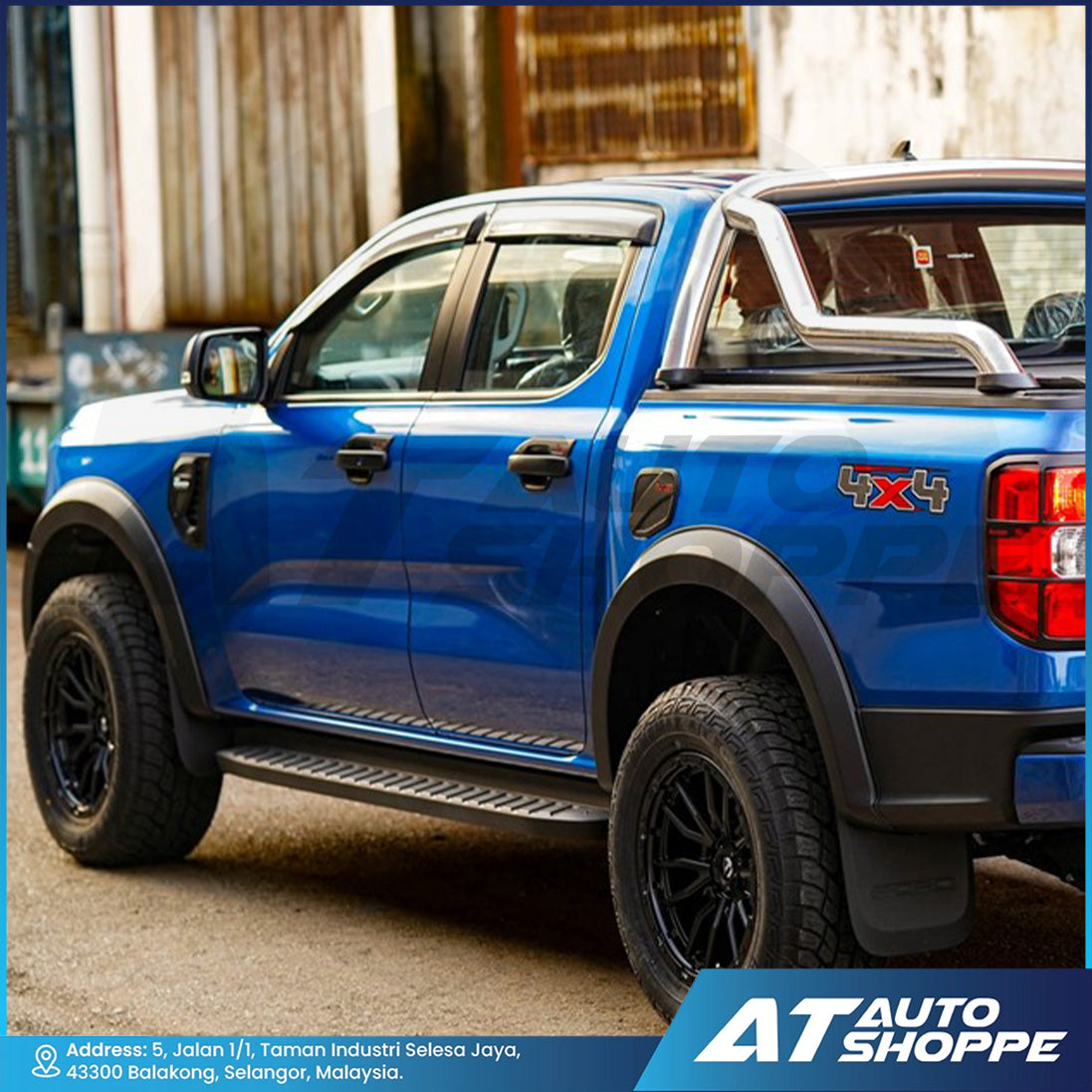 Raptor Style Over Fender Flare For Ford Ranger Next-Gen 2023-Current