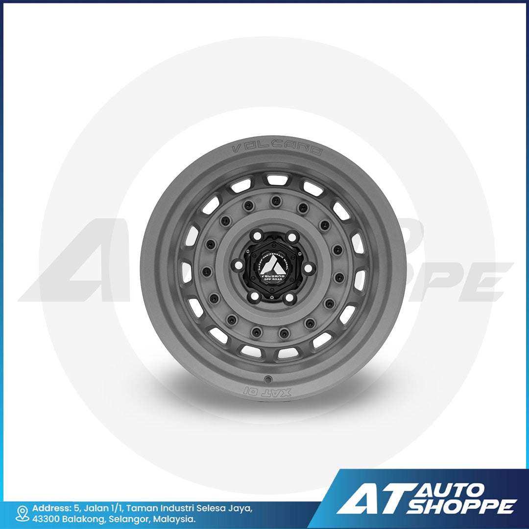 Raxer XAT01-Moon Grey 17x9 6x139.7 ET-5 Wheel (1 Piece)