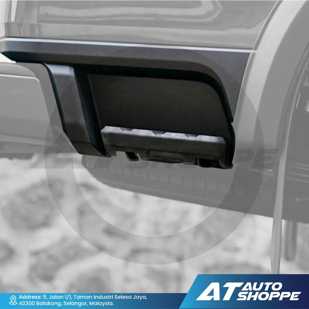 Rear Side Step Running Board for Ford Ranger Next Gen 2023-On T9 XL / XLT / XLT+