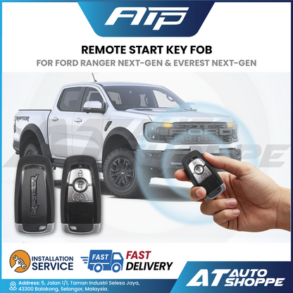 Remote Start Key Fob For Ford Ranger Next-Gen & Everest Next-Gen
