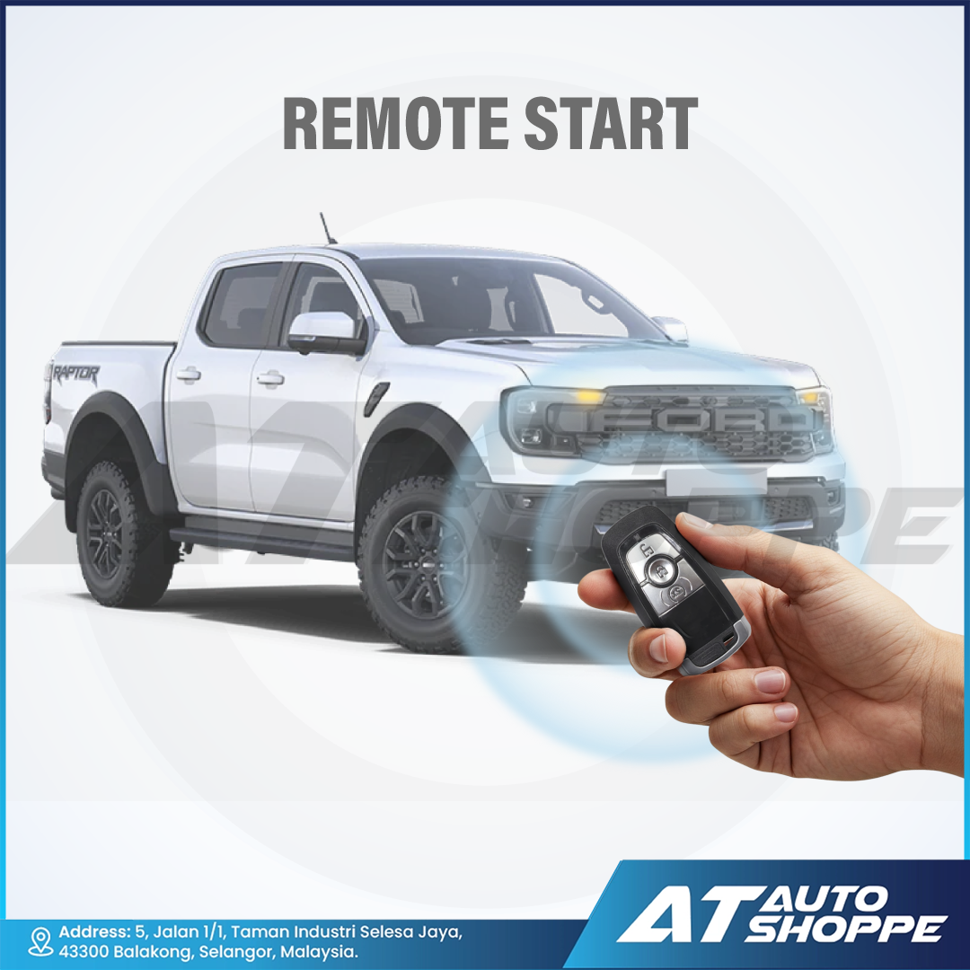 Remote Start Key Fob For Ford Ranger Next-Gen & Everest Next-Gen