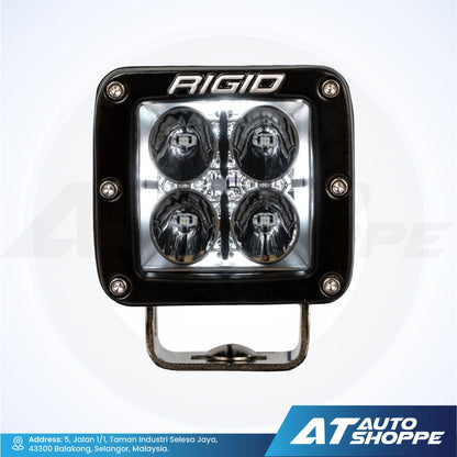 Rigid LED light bar on a white background with AT Auto Shoppe branding.