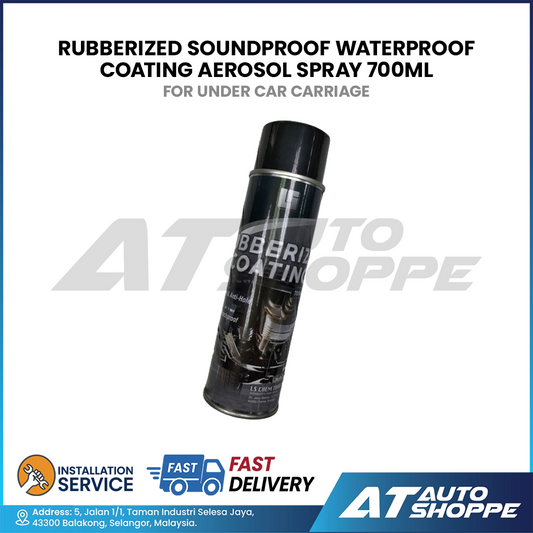 Rubberized Soundproof Waterproof Coating Aerosol Spray 700ml