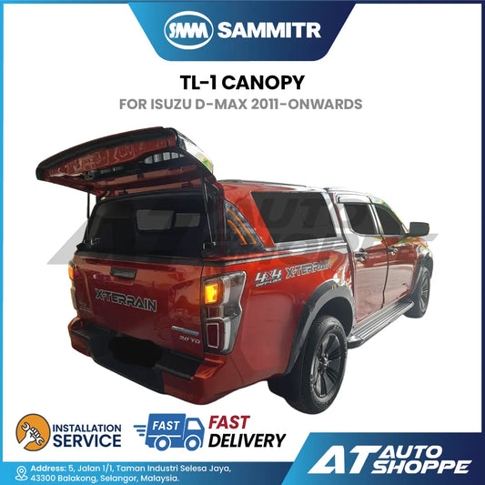 SAMMITR TL-1 Canopy For Isuzu D-Max 2011-Current