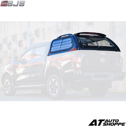 SJS Standard Canopy Popup Window For Nissan Navara NP300 2015-On Hardtop Bed Cover
