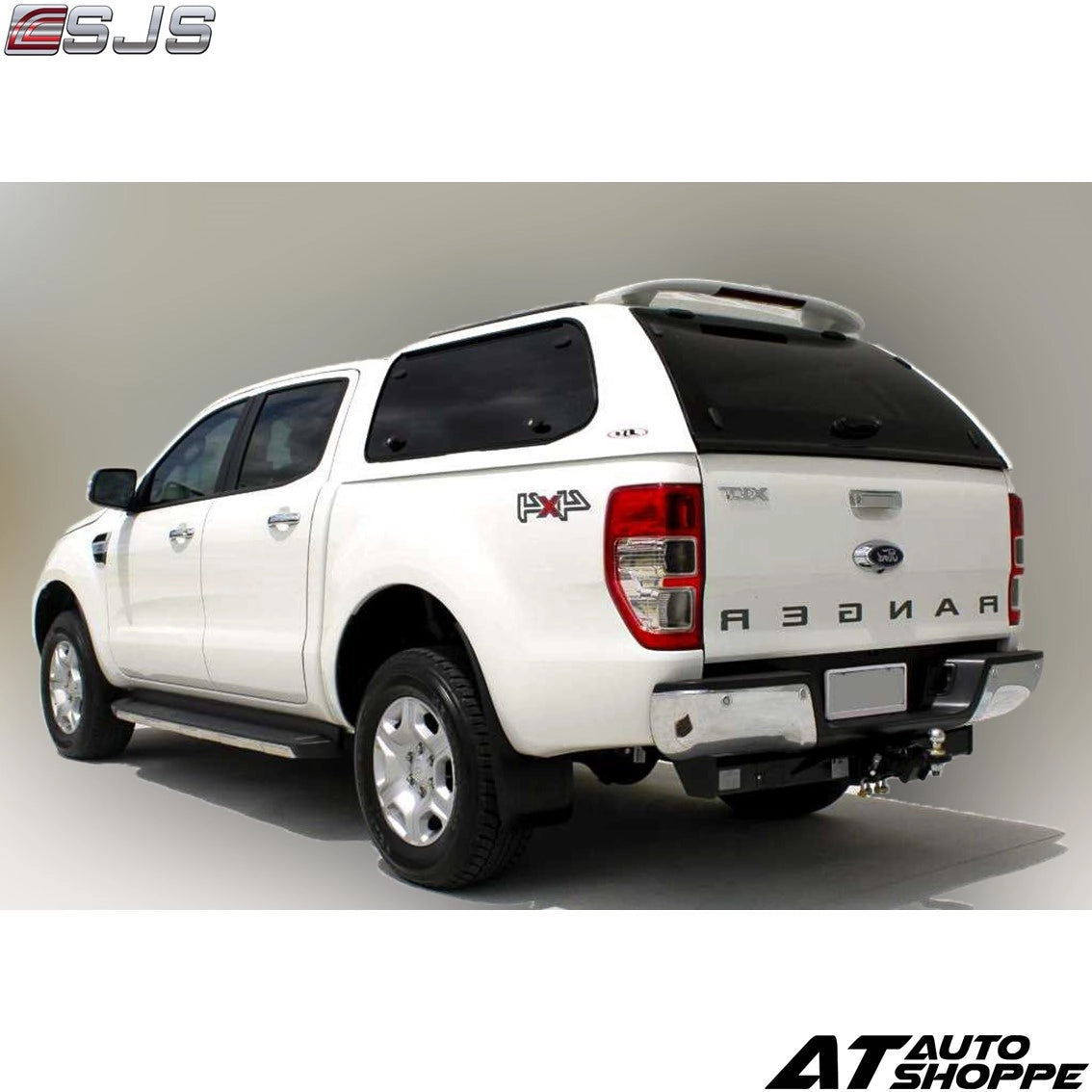 SJS Standard Canopy Sliding Window For Ford Ranger 2012-2022 T6 T7 T8 Hardtop Bed Cover