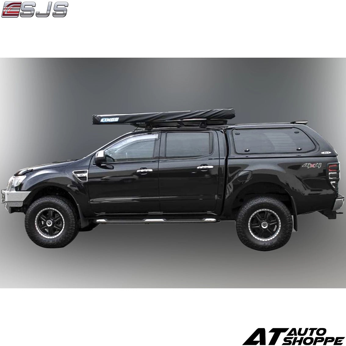 SJS Standard Canopy Sliding Window For Ford Ranger 2012-2022 T6 T7 T8 Hardtop Bed Cover
