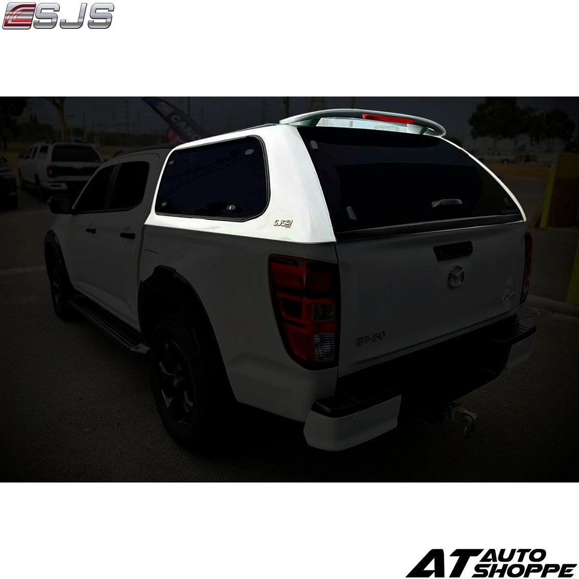 SJS Standard Canopy Sliding Window For Mazda BT-50 2012-Onwards Hardtop Bed Cover