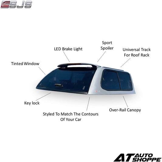 SJS Standard Canopy Sliding Window for Nissan Navara NP300 2015-On Hardtop