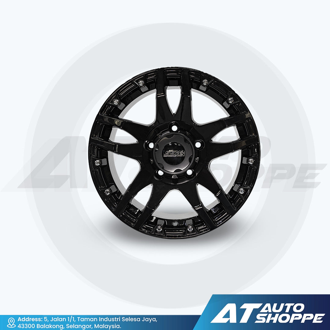 SSW Wheels S152-Black 16x8 ET12 5x139.7 (1 Piece)