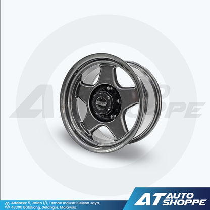 SSW Wheels S323-Gunmetal Dark 16x8 ET-10 5x139.7 (1 Piece)