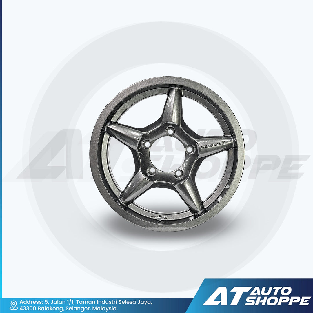 SSW Wheels S417-Gunmetal Dark 16x8 ET-13 5x139.7 (1 Piece)