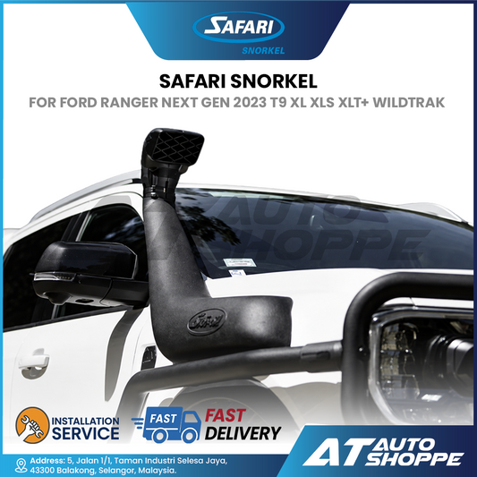 Safari Snorkel For Ford Ranger Next Gen 2023 T9 XL XLS XLT+ Wildtrak